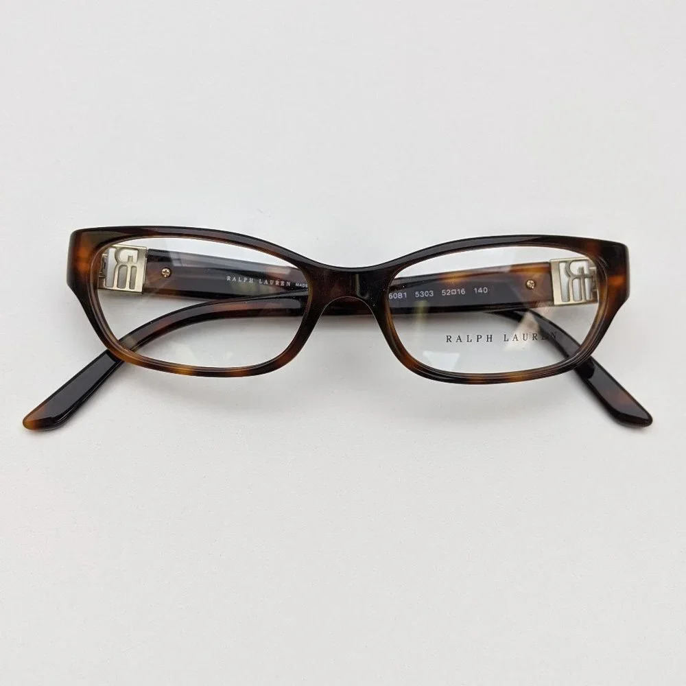 🕶️Made in Italy! Ralph Lauren RL6081 Eyeglasses 52/16 140 /KAB651🕶️
